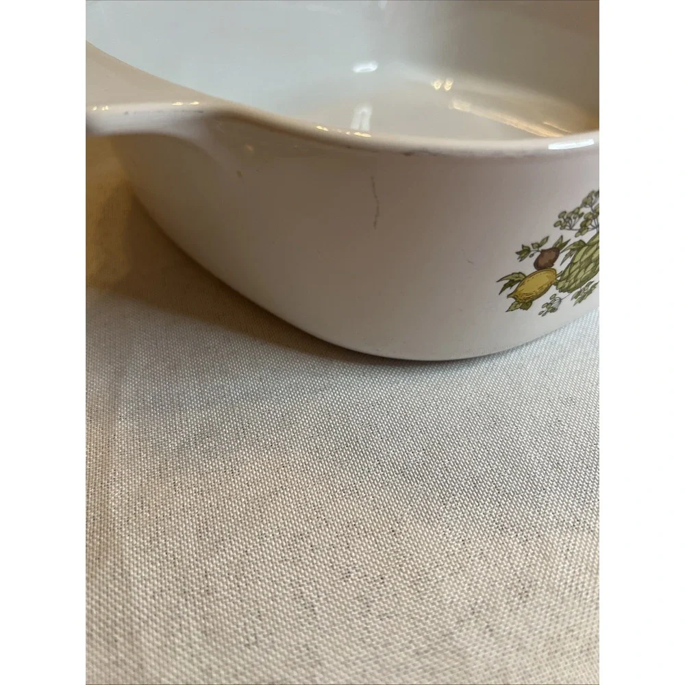 Vintage Corning Ware Spice Of Life La Marjolaine A-2-B 2 Qt Casserole Dish & Lid